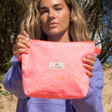 Gouttes de corail <tc>Trousse de Toilette</tc>/Sac à bandoulière pour femme