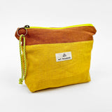 Mustard Linen <tc>Pack</tc> Medium Bag + <tc>Toiletry Bag</tc>