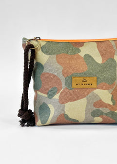 Camo <tc>Toiletry Bag</tc>/Repellent Women's Shoulder Bag