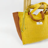 Sac Shopper Pack Lin Moutarde + <tc>Trousse de Toilette</tc>