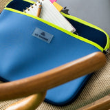 Portable case Fluorine Neoprene Navy Denim