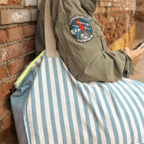 <tc>Navy Stripes XXL Grand sac de voyage</tc>