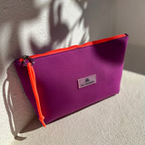 Purple Neoprene Handbag