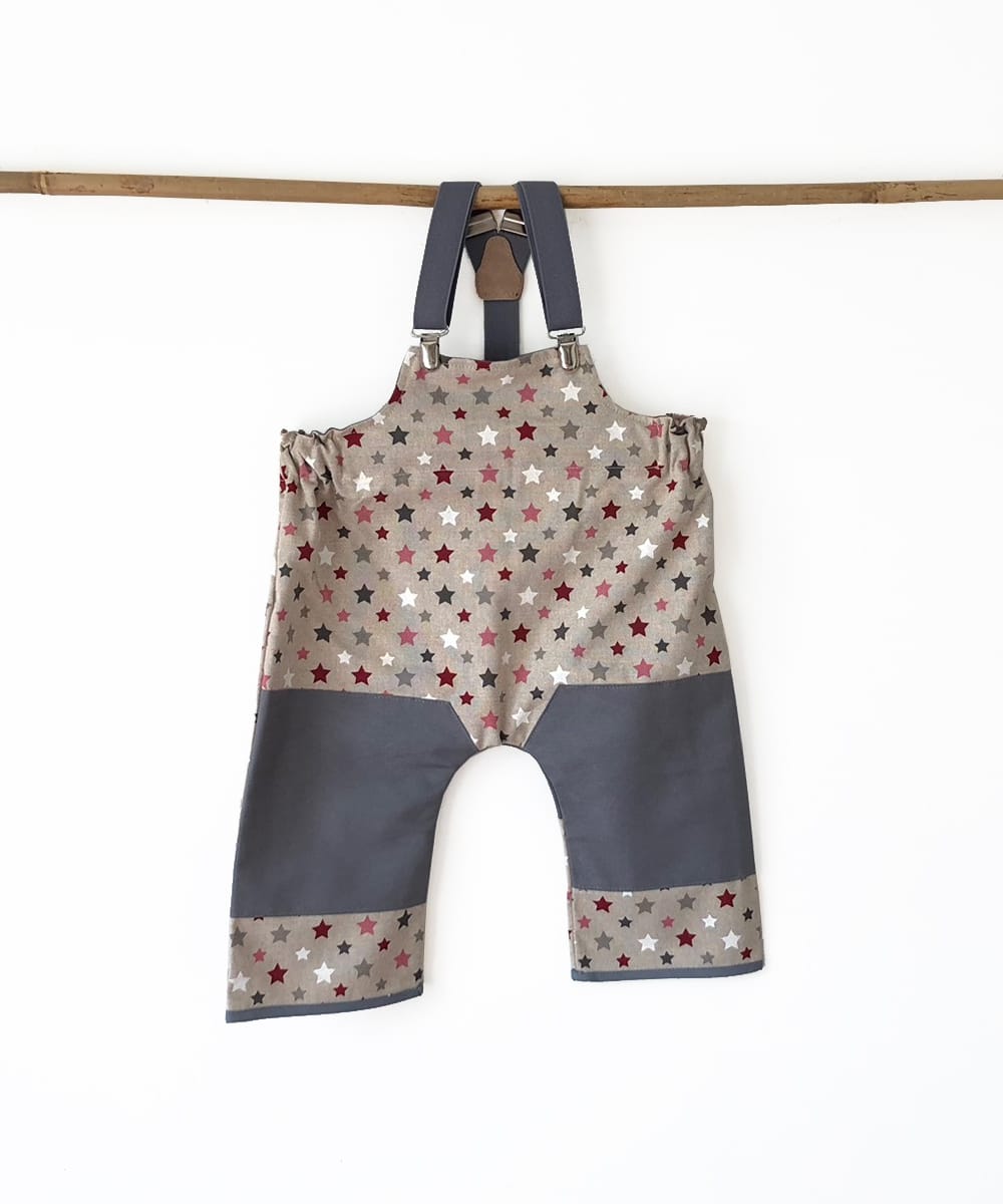 Multistars Stars Grey Peto de Gateo Bebé